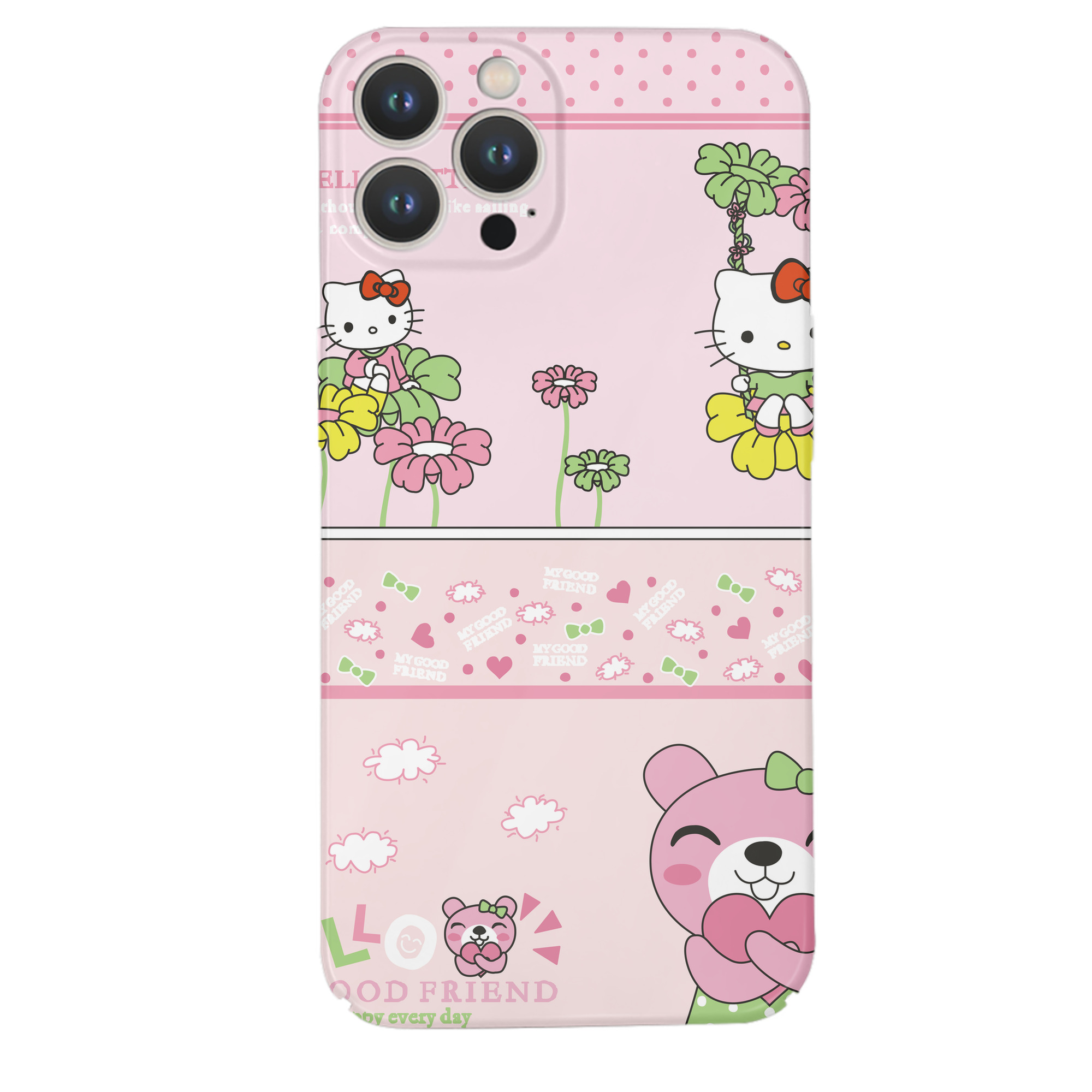 （画像用） Hello Kitty ハローキティ 【iPhone 14シリーズ対応】ハードケース